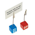 Cube Clip Memo Holder